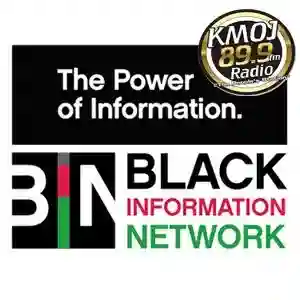KMOJ Black Information Network promotional graphic — opens the Black Information Network page in a new tab