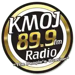 Official KMOJ 89.9 FM station logo